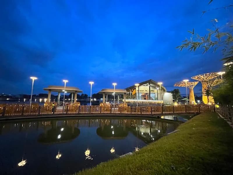 View of Hoc Mon Eco-tourism Park in Hoc Mon, HCMC