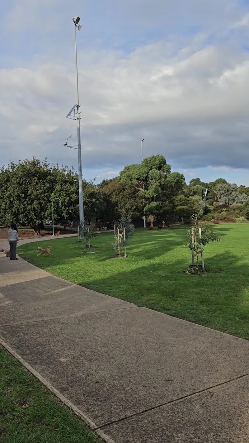View of Hodgson Reserve in Bentleigh, VIC