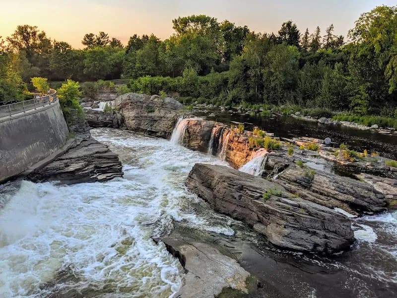 View of Hoggs Back Park in Aurora, ON