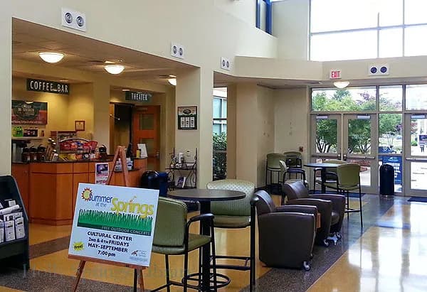View of Holly Springs Community Library in Holly Springs, NC