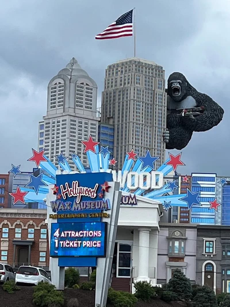 View of Hollywood Wax Museum in Pigeon Forge, TN