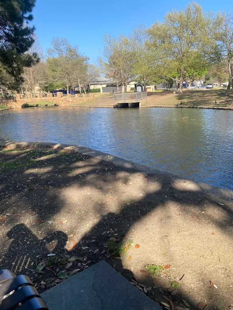 View of Holmes Aquatic Center in University Park, TX