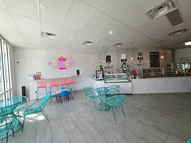 View of Holy Pops in Stone Oak, TX