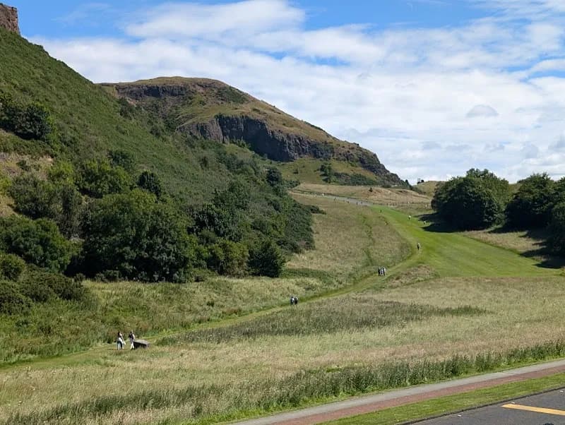 View of Holyrood Park in Edinburgh, SCT