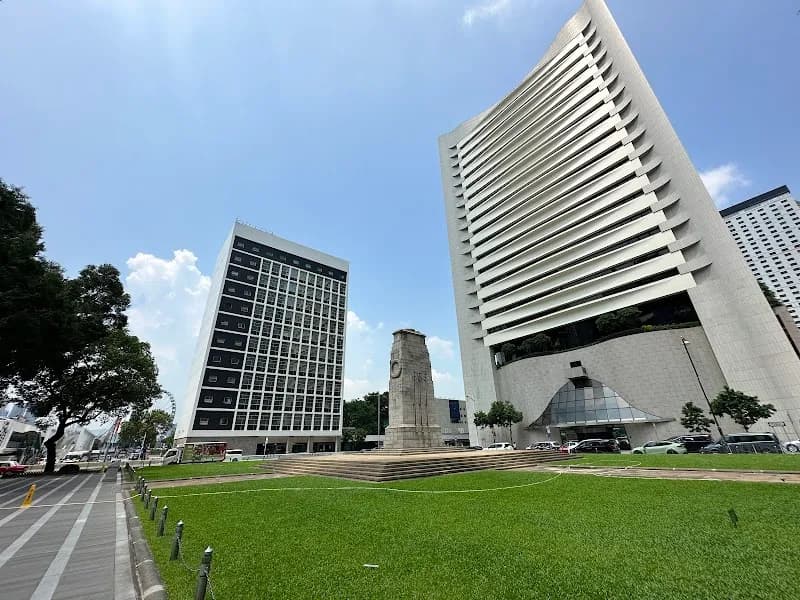 View of Hong Kong City Hall in Hong Kong, HK