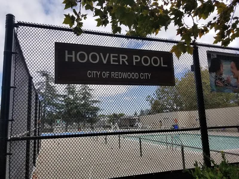 View of Hoover Park in Redwood City, CA