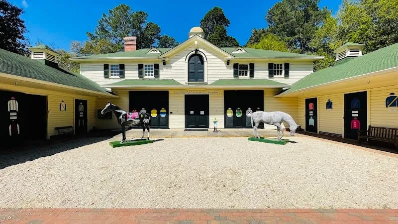 View of Hopelands Gardens in Augusta, GA