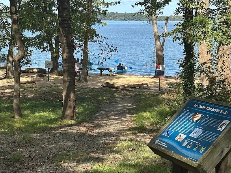 View of Hopewell Riverwalk in Hopewell, VA