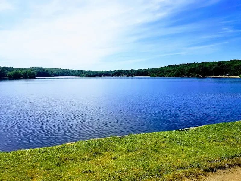 View of Hopkinton State Park in Weare, NH