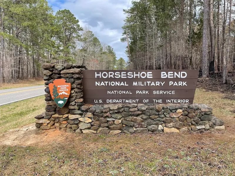 Horseshoe Bend National Military Park park in Saint Stephens, AL
