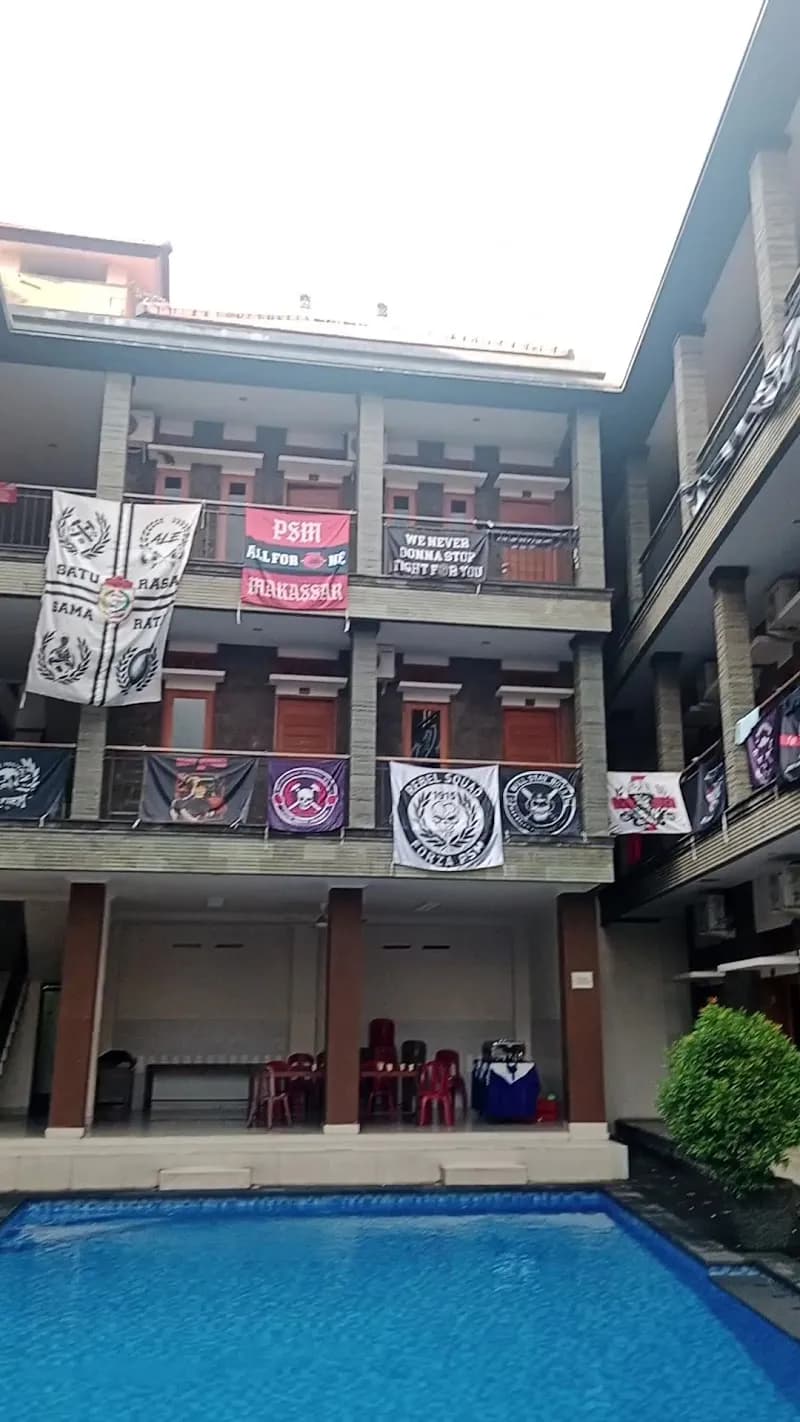 View of Hotel Satria in Denpasar, Bali