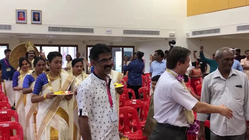 View of Hougang Community Club in Hougang, SG