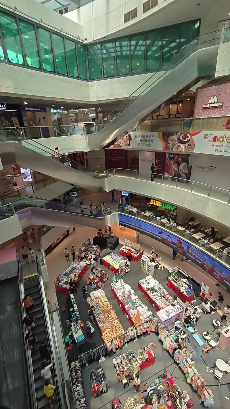 View of Hougang Mall in Hougang, SG