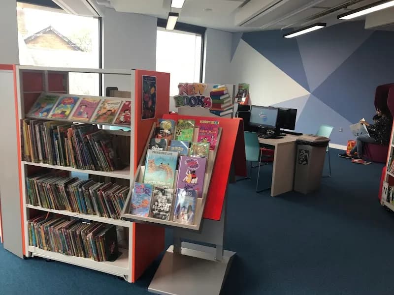 View of Hounslow Central Library Café in Hounslow, London