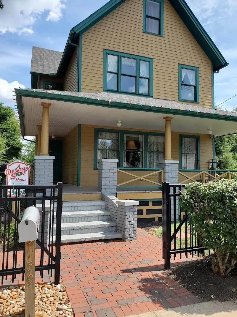 House from A Christmas Story bed and breakfast in Cleveland, OH