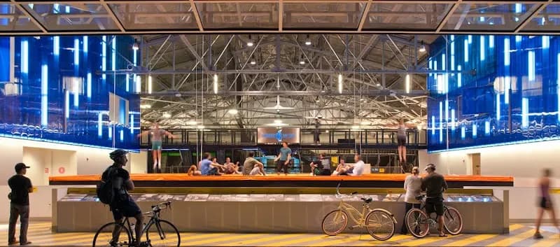 House of Air Trampoline Park and Café amusement center in San Francisco, CA