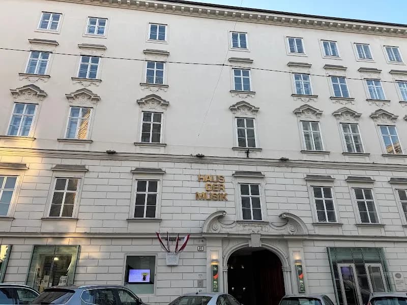 View of House of Music in Vienna, W