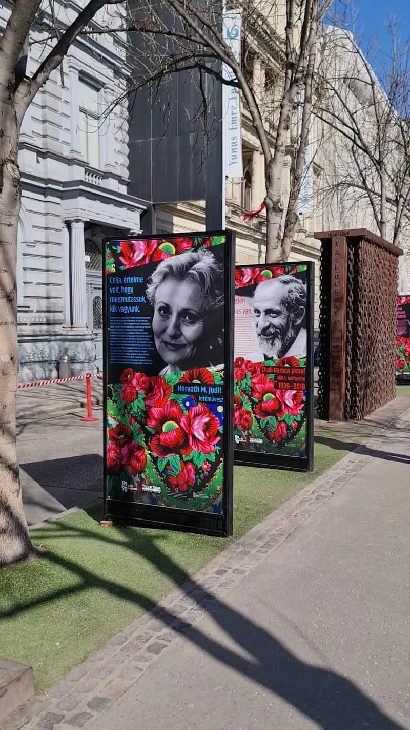 View of House of Terror Museum in Budapest, BUD