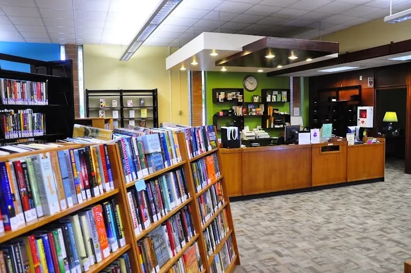 View of Howson Branch, Austin Public Library in Tarrytown, TX