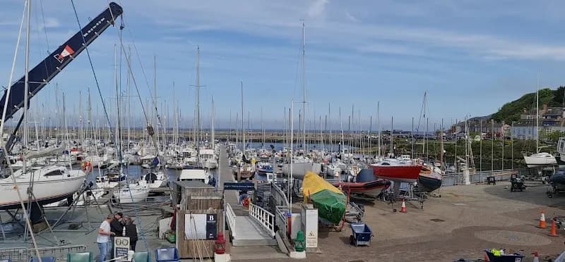 View of Howth Yacht Club Beach in Howth, D