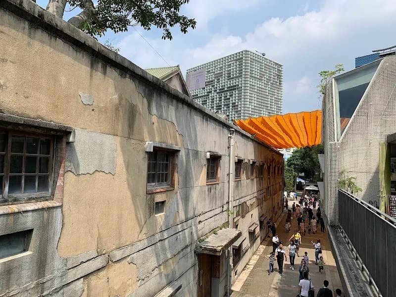 View of Huashan 1914 Creative Park in Taipei, TPE