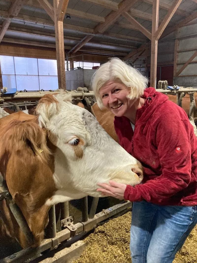 View of Huber Bauernhof in Gilching, BY