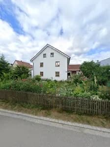 View of Huber Bauernhof in Gilching, BY