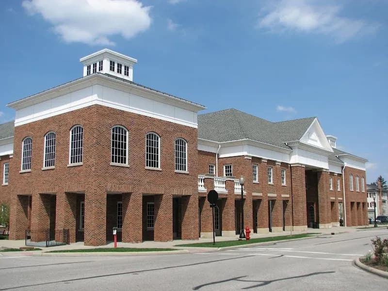 View of Hudson Library & Historical Society in Hudson, OH