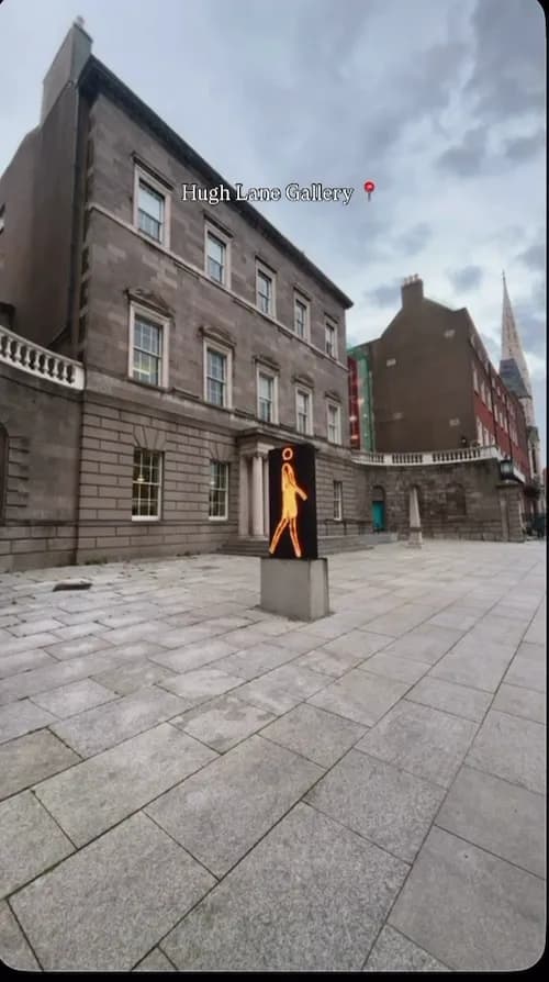 View of Hugh Lane Gallery in Dublin, DUB