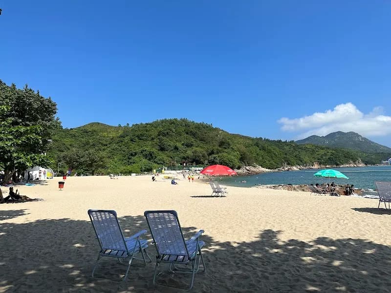 View of Hung Shing Yeh Beach in Lamma Island, HK