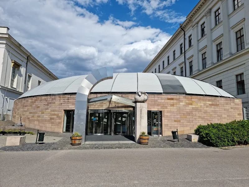 View of Hungarian Natural History Museum in Budapest, BUD