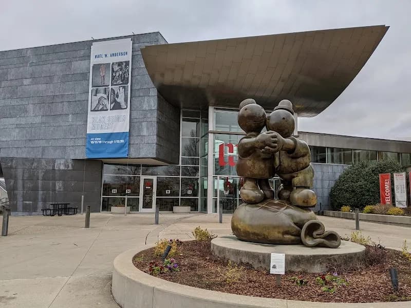 View of Hunter Museum of American Art in Chattanooga, TN