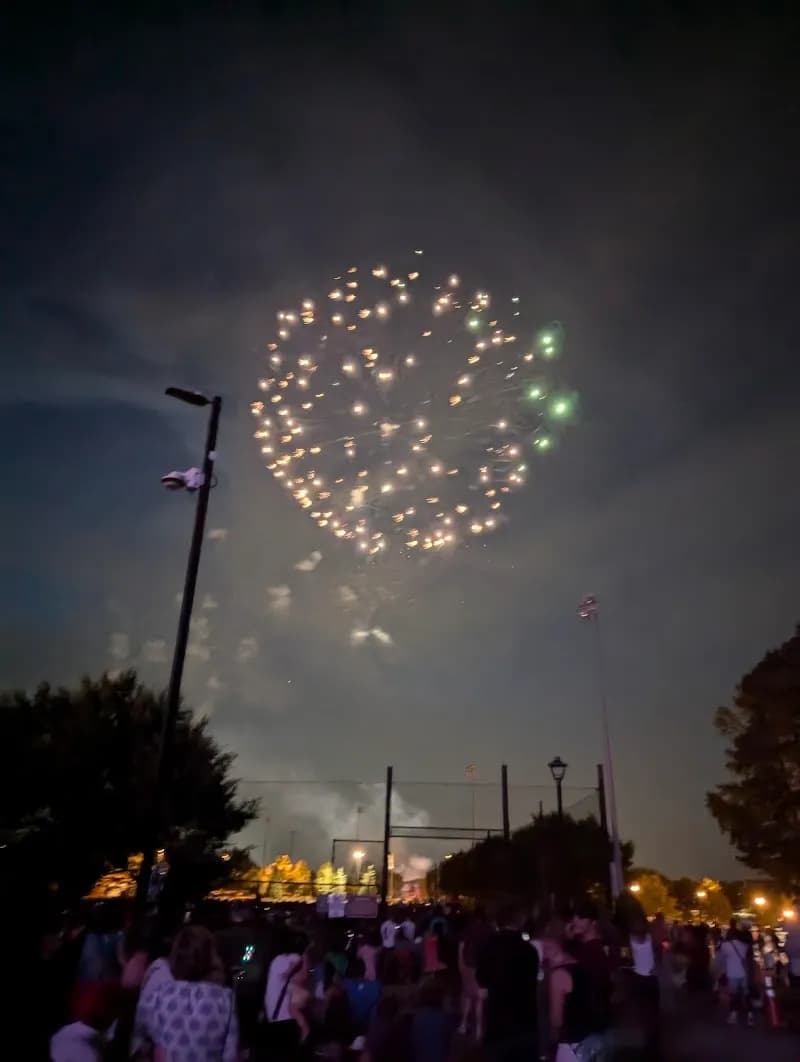 View of Hunter Street Park in Apex, NC