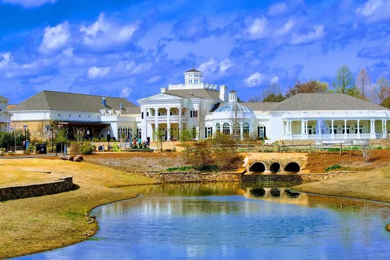 View of Huntsville Botanical Garden in Huntsville, AL