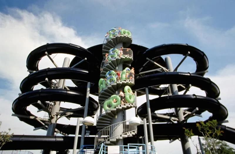 View of Hurricane Harbor Arlington in Burleson, TX