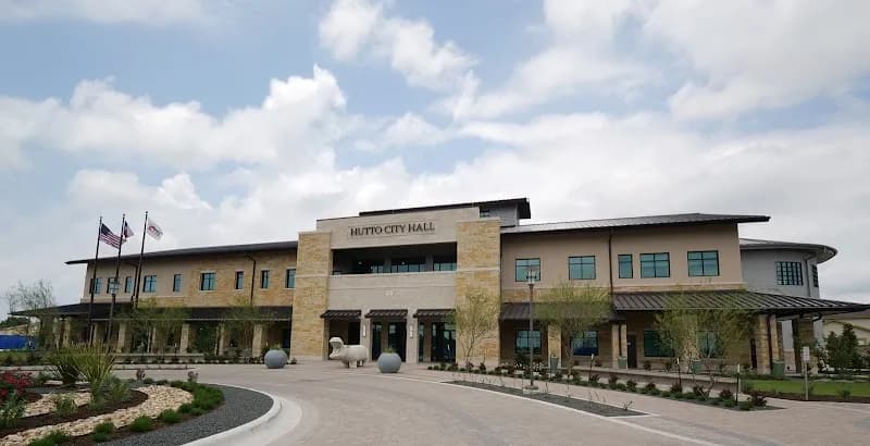 Hutto Public Library library in Hutto, TX