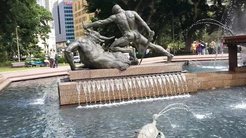 View of Hyde Park in Sydney, NSW