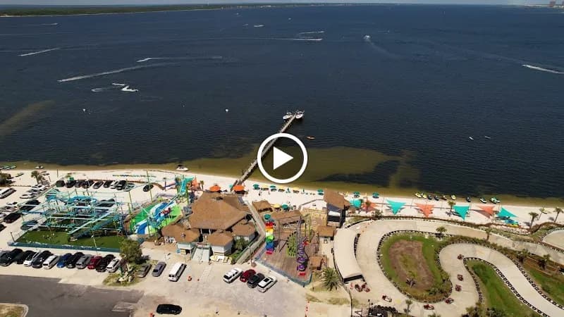 View of Hydros Water Park in Pensacola, FL