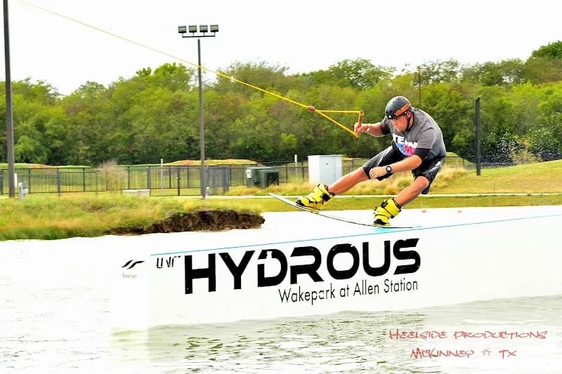 Hydrous Wake Park water park in Allen, TX