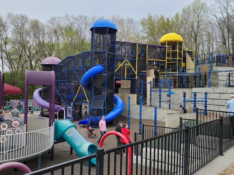 View of Hyland Lake Park Reserve in Bloomington, MN
