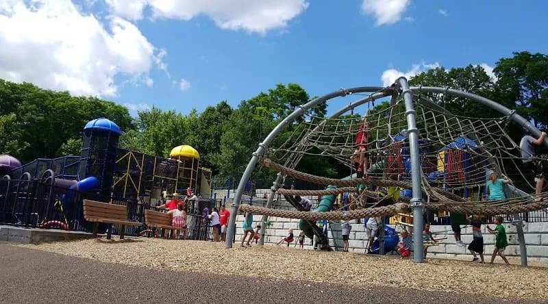 View of Hyland Lake Park Reserve in Bloomington, MN