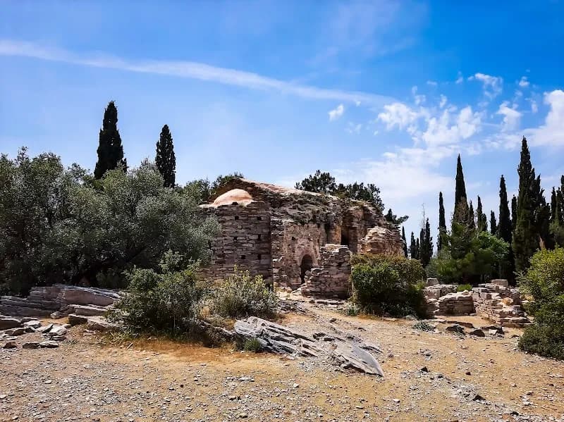 Hymettus, Kesariani & Vyronas Aesthetic Forest park in Athens, ATT