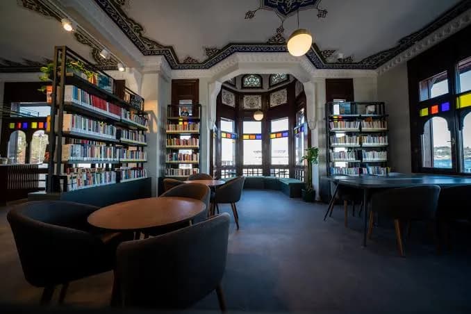 İBB Beşiktaş İskele Kütüphanesi library in Beşiktaş, Istanbul