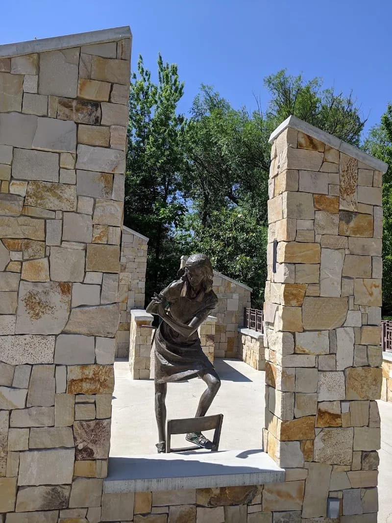 View of Idaho Anne Frank Human Rights Memorial in Boise, ID