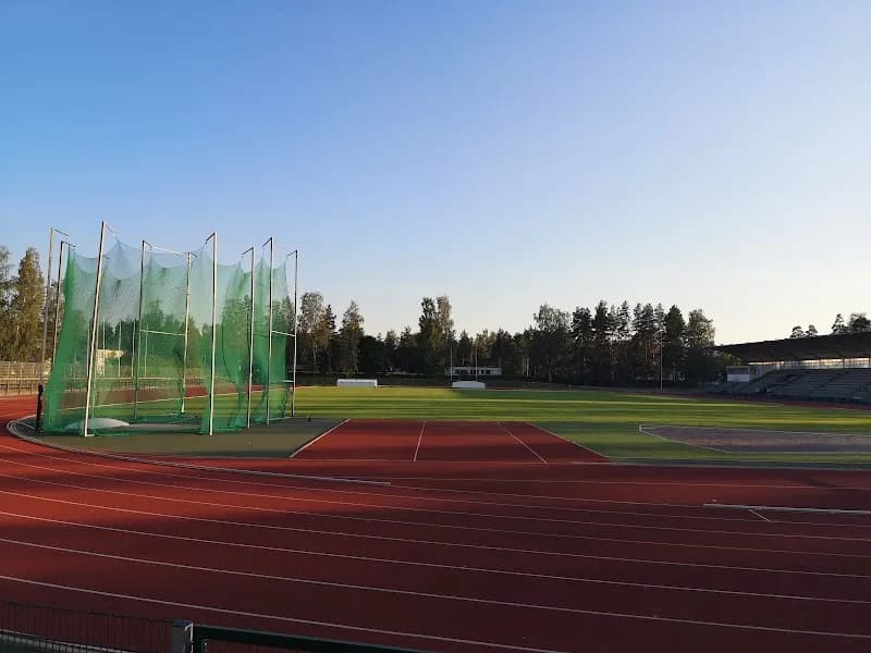 Idrottsparken athletic field in Hyvinkää, Uusimaa