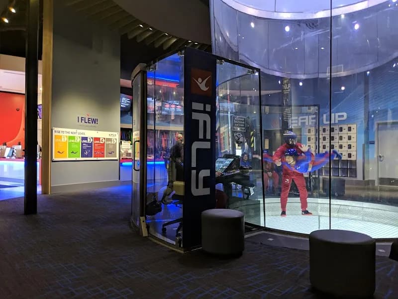 View of iFLY Indoor Skydiving - Chicago Lincoln Park in Chicago, IL