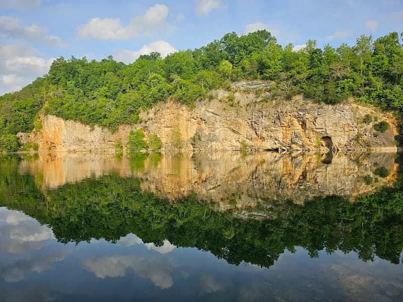 View of Ijams Nature Center in Knoxville, TN