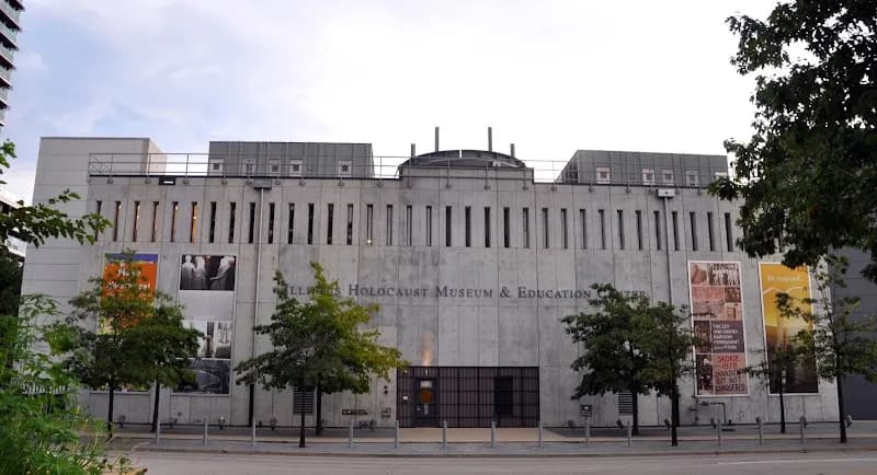 View of Illinois Holocaust Museum & Education Center in Skokie, IL
