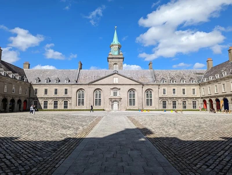 View of IMMA. Irish Museum of Modern Art in Dublin, DUB
