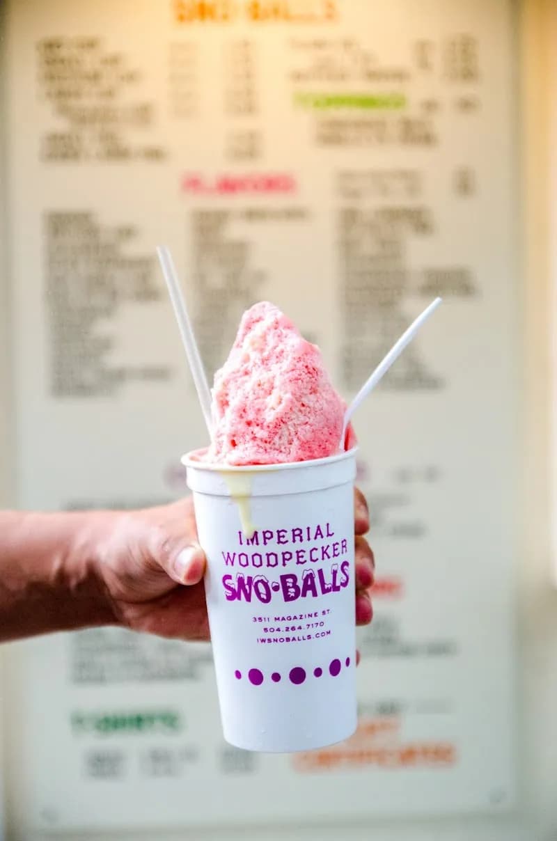 View of Imperial Woodpecker Snoballs in Terrytown, LA